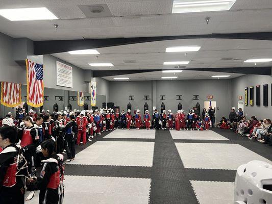 Black belt camp - 12+year olds (sparring camp) before picture