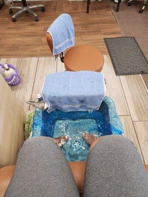 Pedicure time