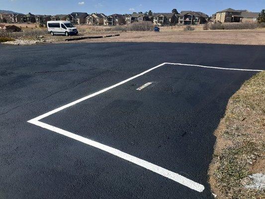 Parking stripes