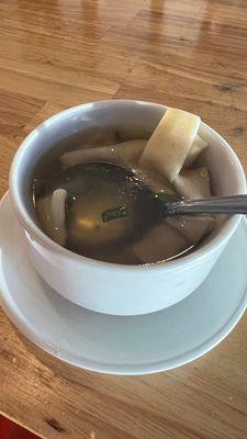 Wontons soup