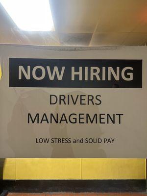 They hiring. SOLID pay