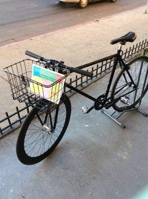 Perfect PostMates / UberEats Ready Bicycle