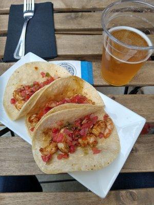 Shrimp tacos