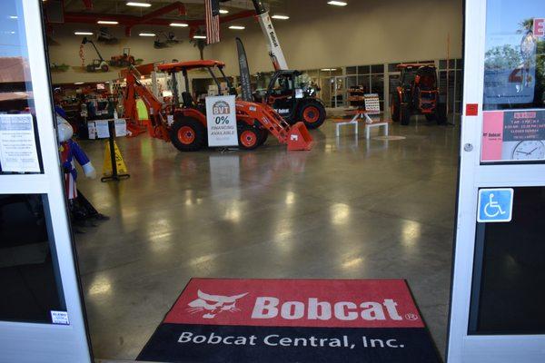 Kubota equipment too under their tractor/ag division Big Valley Tractor