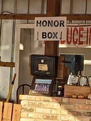 The honor box