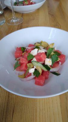 Watermelon salad so good