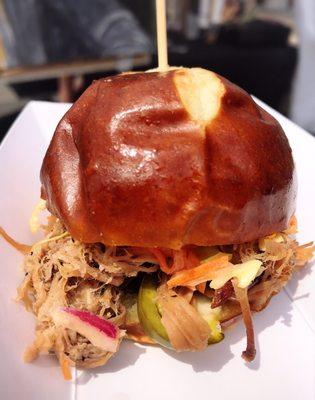 Amazingly delish pulled pork slider! You need this in your life :)