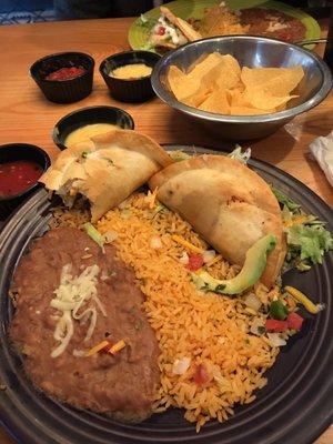 Old fashion flour tacos without sour cream. Delicious!