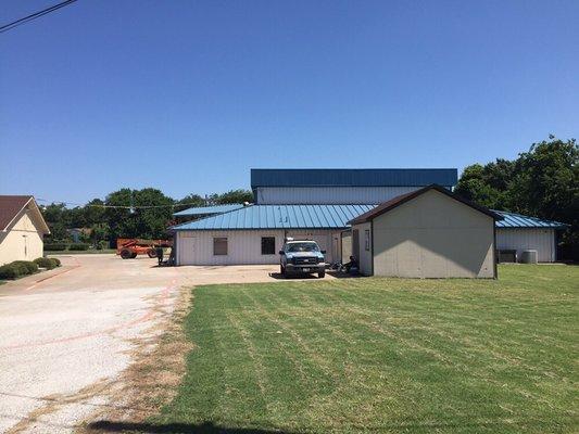 New roof on a church in Mid Cities area.