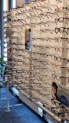 Eyeglass selection.