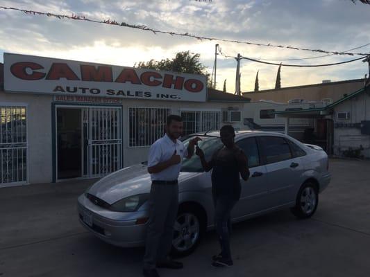 Another happy customer thanks to Roland from Camacho auto sales.! (661)726-3686 ext 825