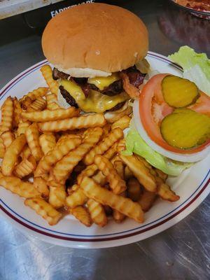 Double Bacon Burger