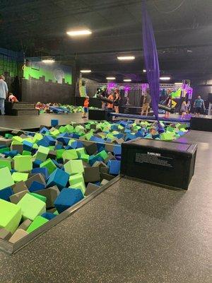 Foam pit