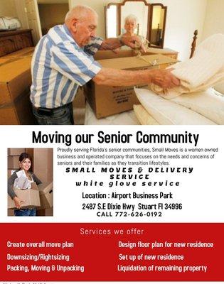 Moving our Seniors