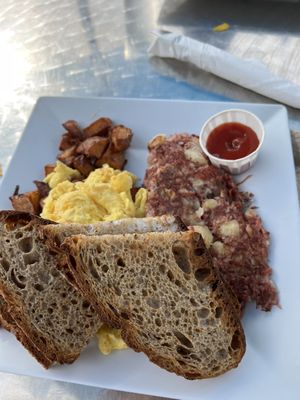 Corned Beef Hash & Eggs