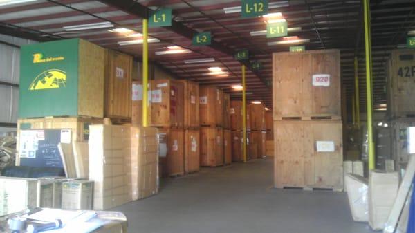 our organized warehouse