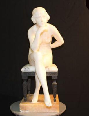 Marble statue