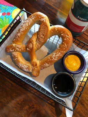 Bavarian pretzel