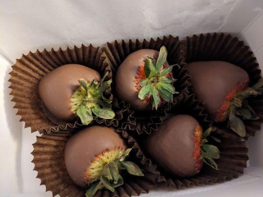 Chocolate covered strawberries