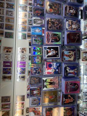 Large selection of cards in every sport