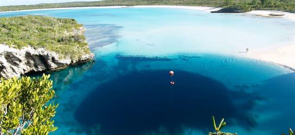 Blue Hole Bay, Bahamas