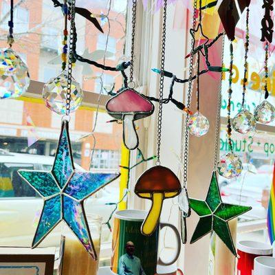 beautiful sun catchers and rainbow makers