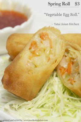 Vegetable Egg Roll (Spring Roll)