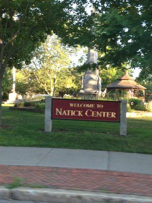 Town Of Natick -- Natick Center: Route 135, East Central Street, Natick