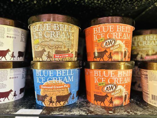 BLUE BELL Ice Cream.