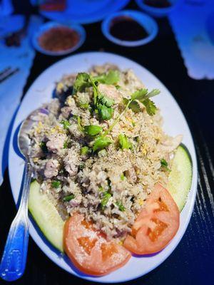 Salted fish fried rice