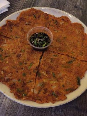 Kimchi pancake