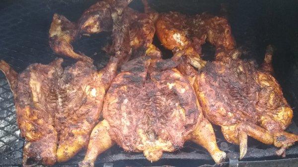 Grilled chicken /Pollo Asado.          Monterrey Style.