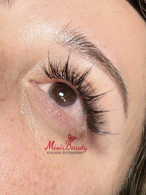 Anime lashes  done by Mini Beauty Eyelash