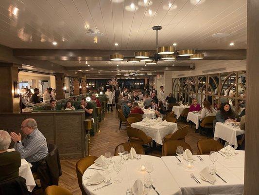 Main dining room looking from bar