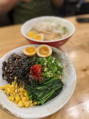 Vegetable mazesoba