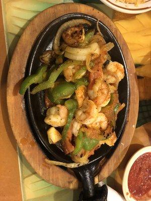 Shrimp Fajitas