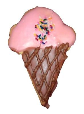 a cookie (ice cream  design)