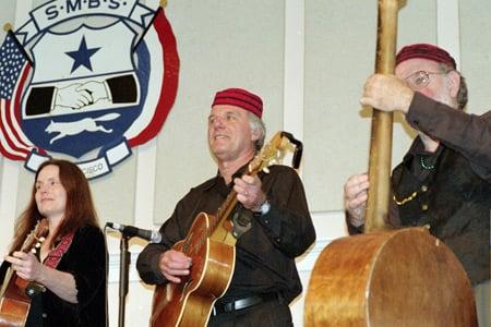 The "Slavonian Traveling Band" at the San Francisco Tamburitza Festival.