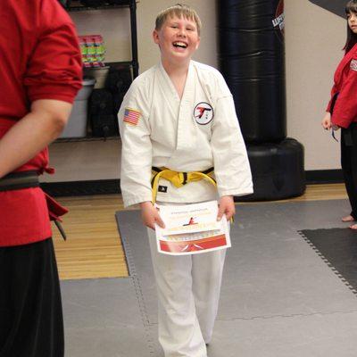 Karate is not just about being serious but also having fun!