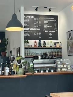 Front counter that greets you as you walk in.