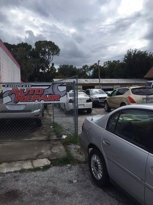 The back of the shop second building