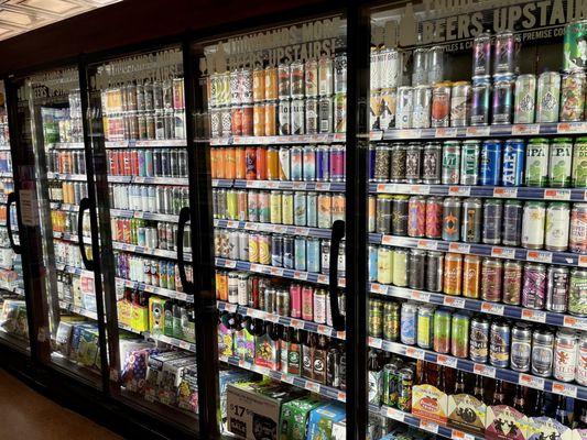 Huge craft beer selection!!