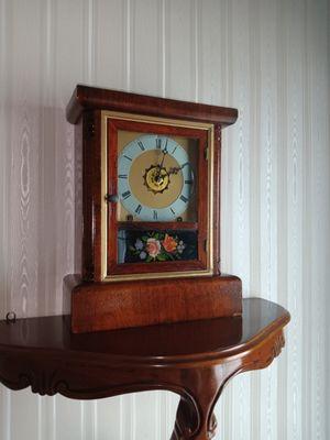 Ansonia clock company, rebuilt face dial, Total Restoration