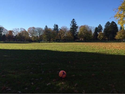 Nothing better than soccer on a frigid sunny day!