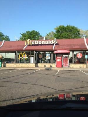 The entry way to the Golden Arches!