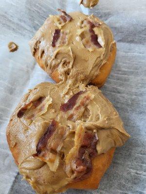 Maple bacon donuts.