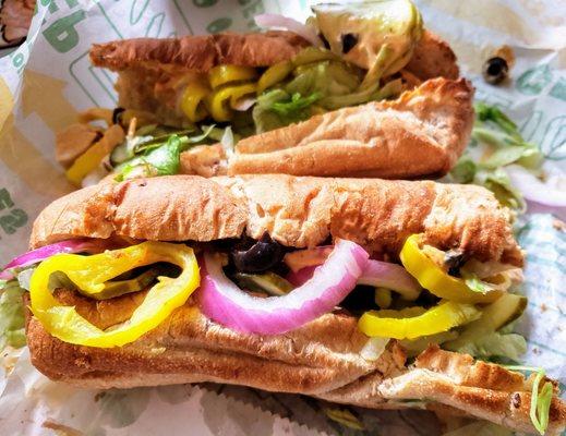 Chipotle Chicken Sub from Subway Adrian South