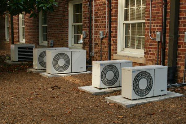 Split AC system installation