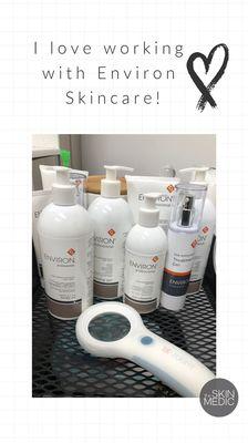 Environ is a clinical skincare line, only sold by those with a medical affiliation.