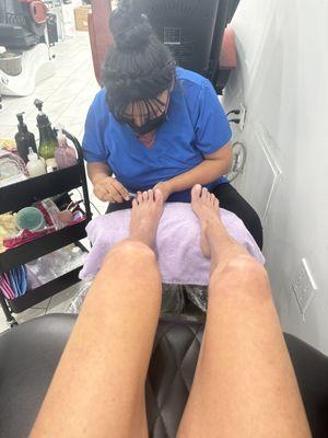 Best pedicure ever!